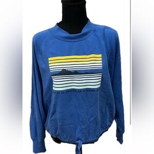 Blue old navy sweater